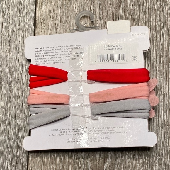 Carter's Just One You Baby 3pk Headbands Christmas - Picture 2 of 3